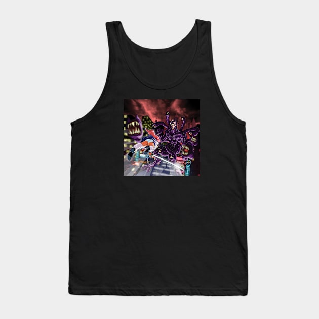 Grim Deeds "Only The Beast III" album cover (clean) Tank Top by Grim Deeds